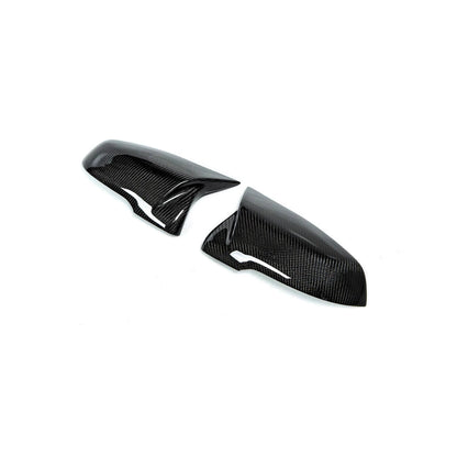 Autotecknic Carbon Fiber M-Inspired Mirror Covers - F20 1-Series | F22 2-Series | F30 3-Series | F32/ F36 4-Series | F87 M2-Exterior-Silicon Valley Bimmer