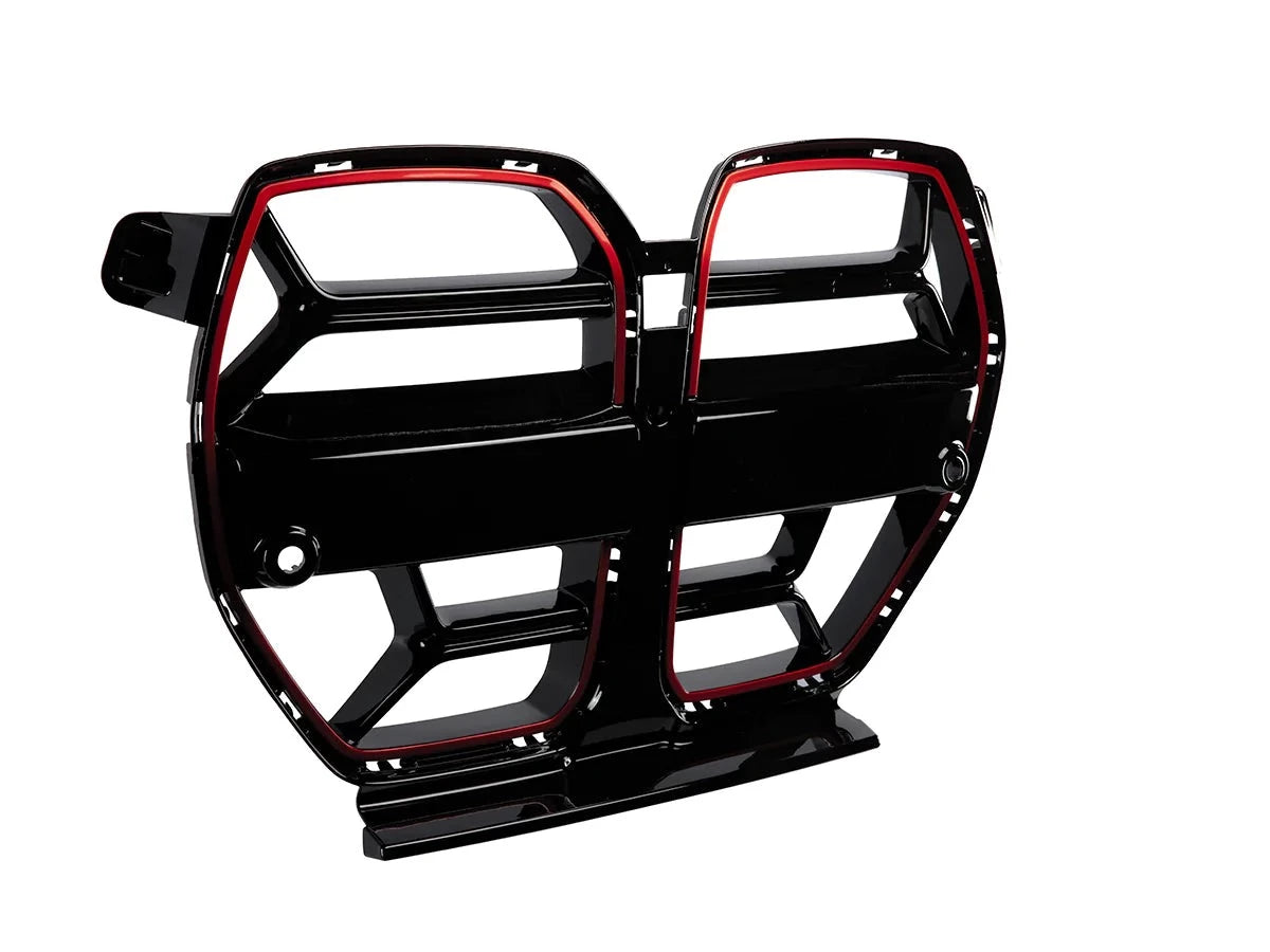 Autotecknic Competition Sport Redline Front Grille - G80 M3 | G82/ G83 M4-Exterior-Silicon Valley Bimmer