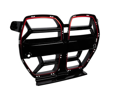 Autotecknic Competition Sport Redline Front Grille - G80 M3 | G82/ G83 M4-Exterior-Silicon Valley Bimmer