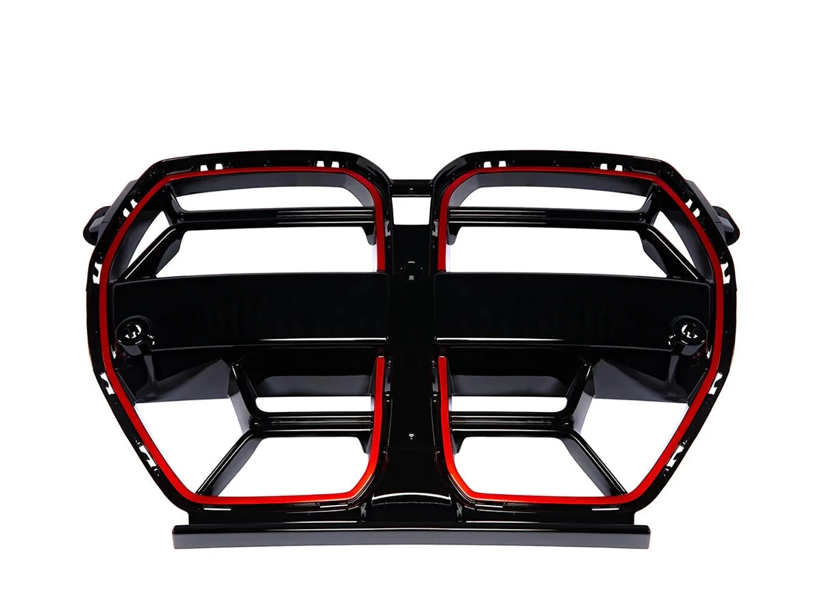 Autotecknic Competition Sport Redline Front Grille - G80 M3 | G82/ G83 M4-Exterior-Silicon Valley Bimmer