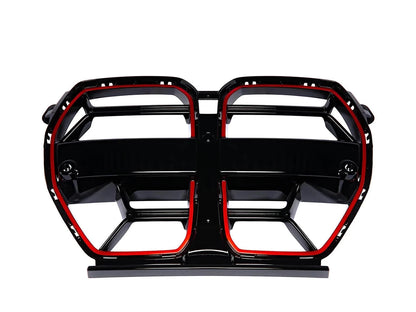 Autotecknic Competition Sport Redline Front Grille - G80 M3 | G82/ G83 M4-Exterior-Silicon Valley Bimmer