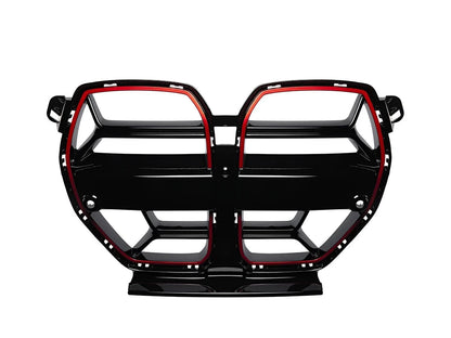 Autotecknic Competition Sport Redline Front Grille - G80 M3 | G82/ G83 M4-Exterior-Silicon Valley Bimmer