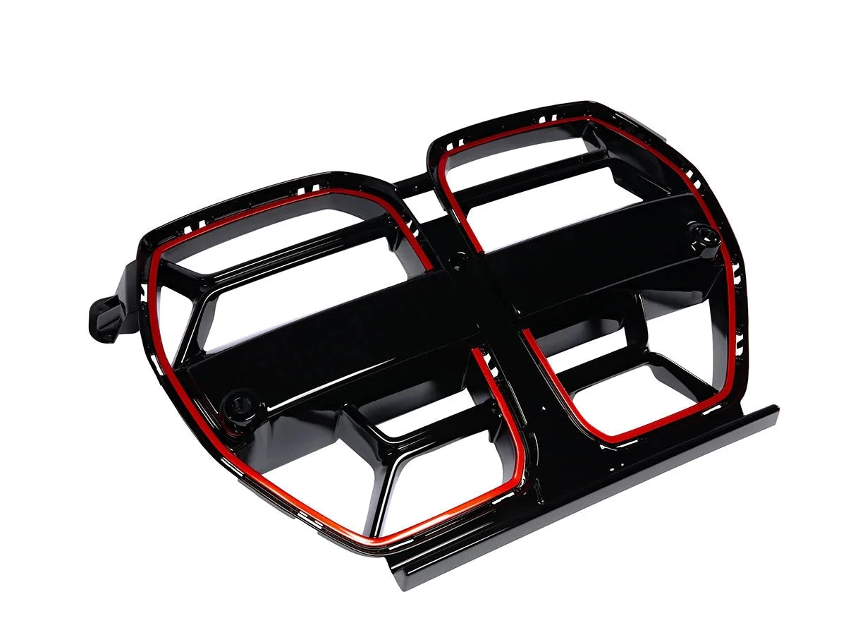 Autotecknic Competition Sport Redline Front Grille - G80 M3 | G82/ G83 M4-Exterior-Silicon Valley Bimmer