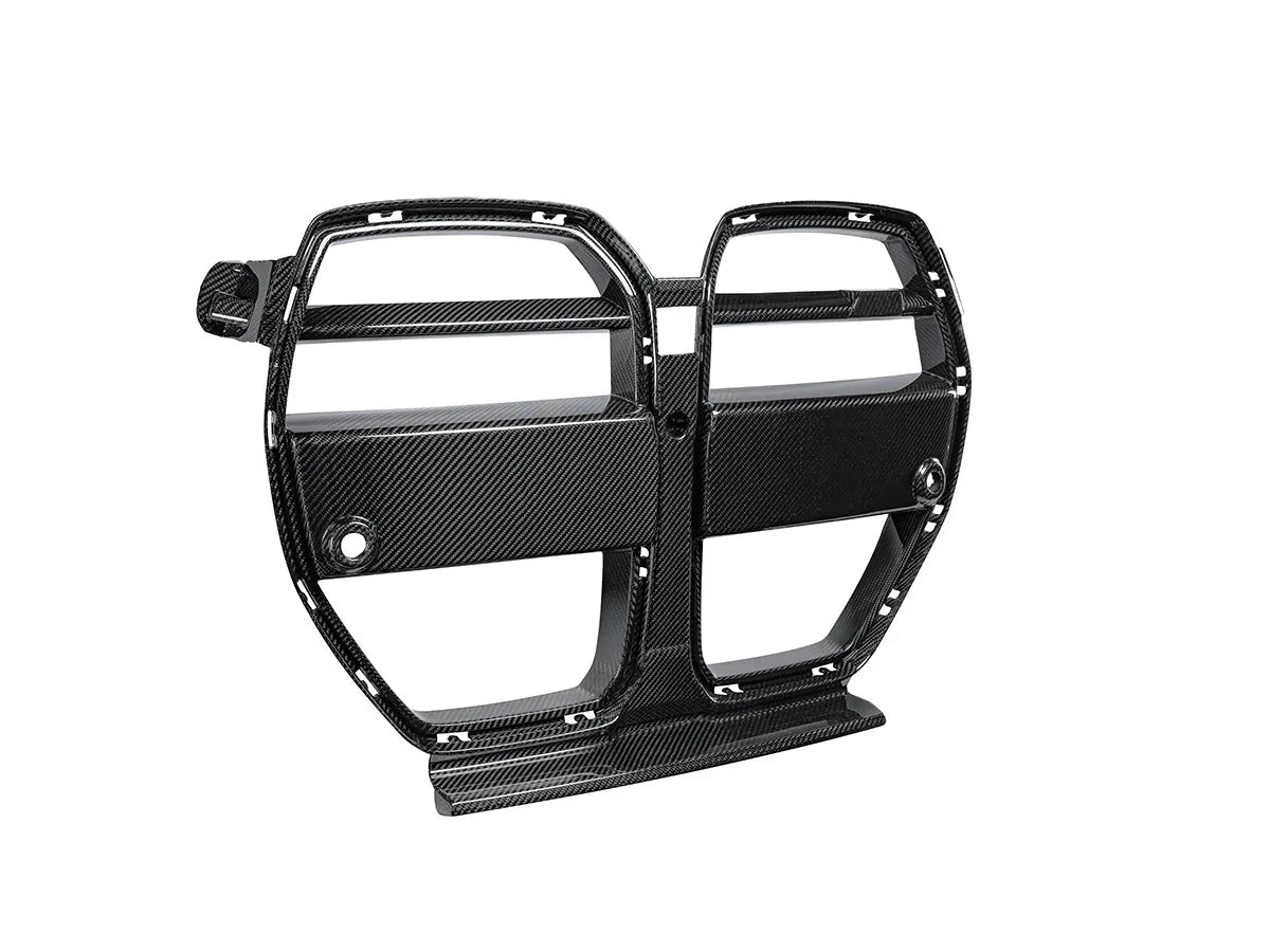 Autotecknic Dry Carbon Motorsport V2 Front Grille - G80 M3 G82 G83 M4-Exterior-Silicon Valley Bimmer