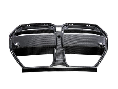 Autotecknic Dry Carbon Motorsport V2 Front Grille - G80 M3 G82 G83 M4-Exterior-Silicon Valley Bimmer