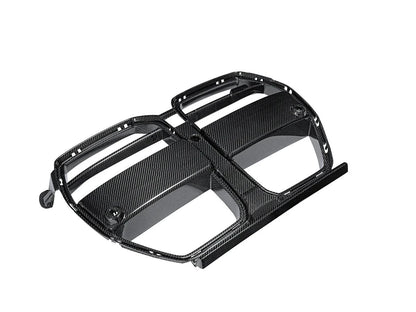 Autotecknic Dry Carbon Motorsport V2 Front Grille - G80 M3 G82 G83 M4-Exterior-Silicon Valley Bimmer