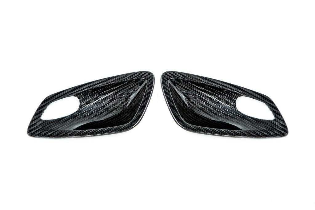 Autotecknic E9X M3 / 3-Series Dry Carbon Interior Door Handle Trim Set-Interior-Silicon Valley Bimmer