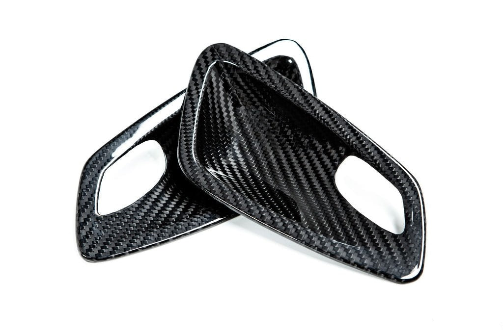 Autotecknic E9X M3 / 3-Series Dry Carbon Interior Door Handle Trim Set-Interior-Silicon Valley Bimmer