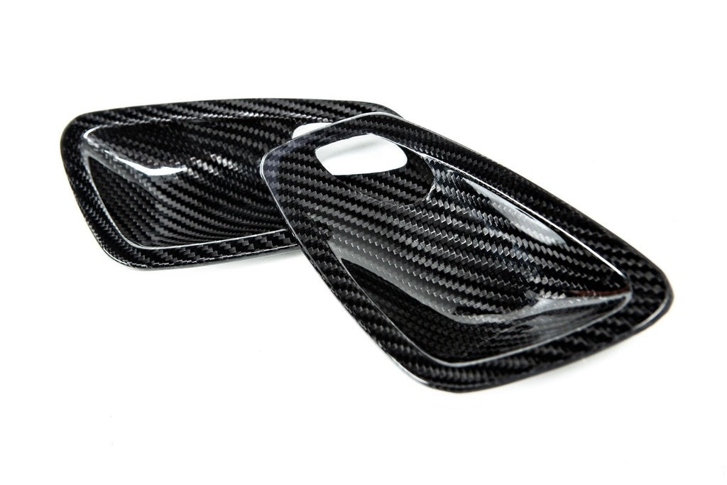 Autotecknic E9X M3 / 3-Series Dry Carbon Interior Door Handle Trim Set-Interior-Silicon Valley Bimmer