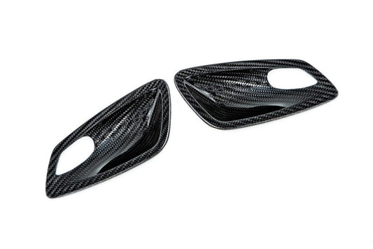 Autotecknic E9X M3 / 3-Series Dry Carbon Interior Door Handle Trim Set-Interior-Silicon Valley Bimmer