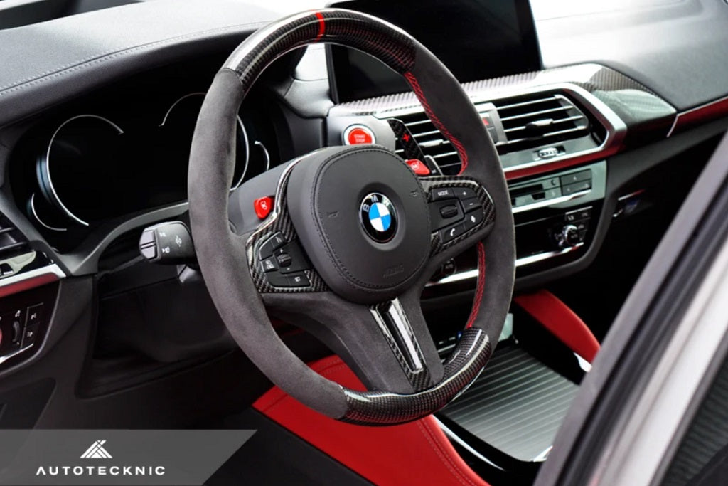 Autotecknic F90 M5 Carbon Steering Wheel-Interior-Silicon Valley Bimmer