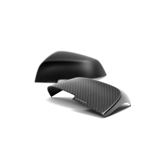 Autotecknic Replacement Dry Carbon Mirror Covers - E84 X1 | F20 1-Series | F22 2-Series | F30 3-Series | F32/ F36 4-Series | F87 M2-Exterior-Silicon Valley Bimmer