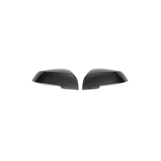 Autotecknic Replacement Dry Carbon Mirror Covers - E84 X1 | F20 1-Series | F22 2-Series | F30 3-Series | F32/ F36 4-Series | F87 M2-Exterior-Silicon Valley Bimmer