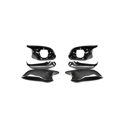 Autotecknic Version Iii M-Inspired Dry Carbon Mirror Housing Kit - F22 2-Series | F30 3-Series | F32 4-Series | F87 M2-Exterior-Silicon Valley Bimmer