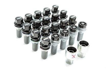 BBS M14x1.25 Locking Wheel Bolt Set - Black Chrome-Wheels-Silicon Valley Bimmer