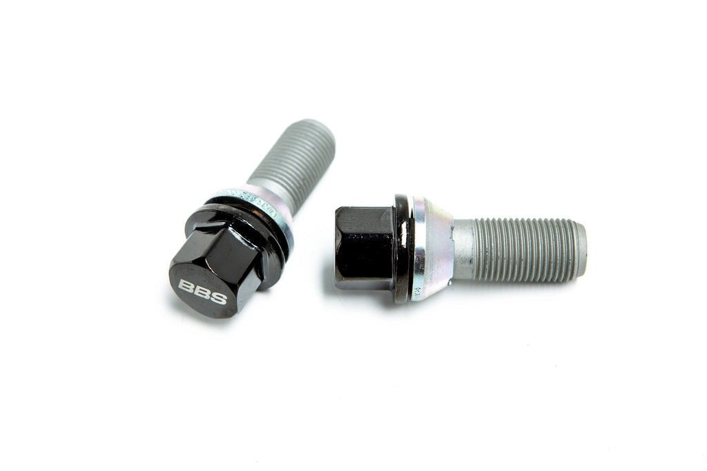 BBS M14x1.25 Locking Wheel Bolt Set - Black Chrome-Wheels-Silicon Valley Bimmer