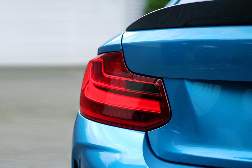 BMW 2 Series 2014-2017 (F22/F87 Pre LCI) Blackline Taillight Overlay Kit-Exterior-Silicon Valley Bimmer