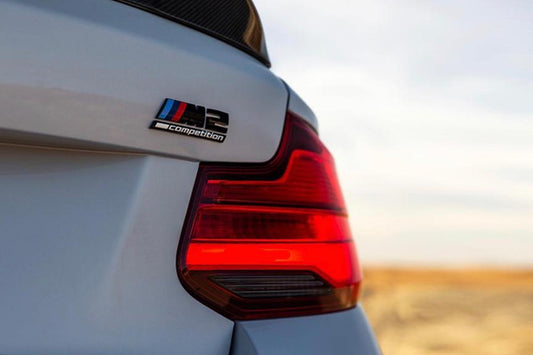 BMW 2 Series M2 Competition 2018-2020 (F22/F87 LCI) Blackline Taillight Overlay Kit-Exterior-Silicon Valley Bimmer