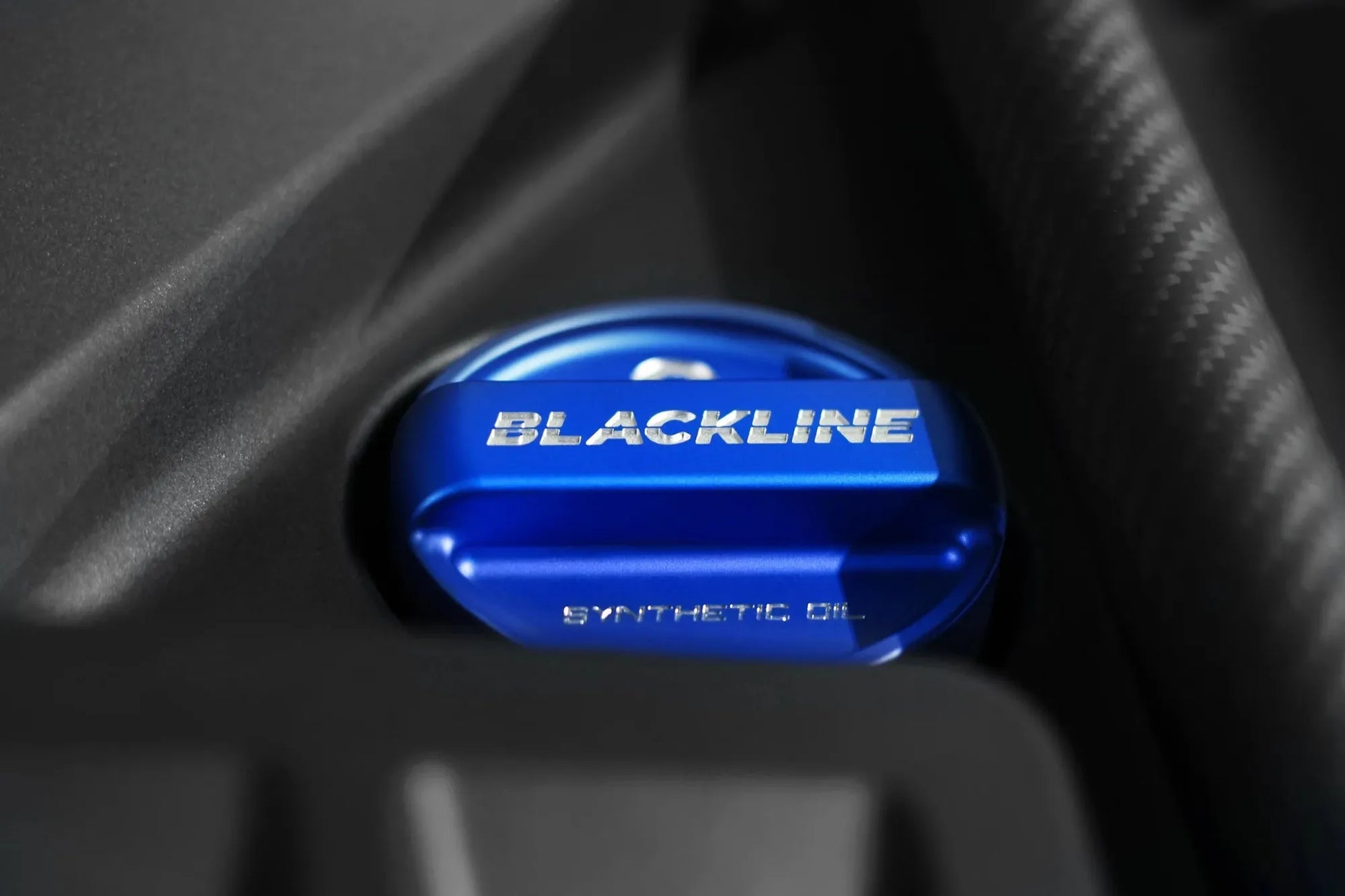 BMW 2021+ S58 Engine BLACKLINE Performance Motorsport BLUE Cap Set (Oil Cap / Coolant Caps)-Exterior-Silicon Valley Bimmer