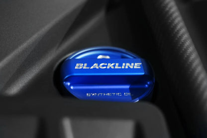 BMW 2021+ S58 Engine BLACKLINE Performance Motorsport BLUE Cap Set (Oil Cap / Coolant Caps)-Exterior-Silicon Valley Bimmer