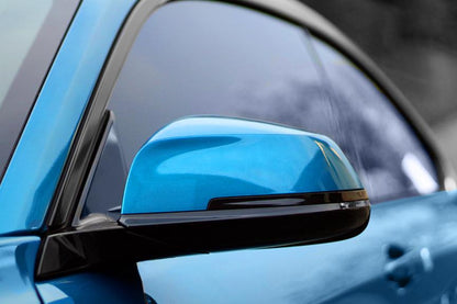 BMW 2/3/4 Series (F Chassis) Blackline Mirror Indicator Overlay Kit-Exterior-Silicon Valley Bimmer