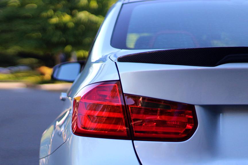 BMW 3 Series M3 2011-2015 (F30/F80 Pre LCI) Blackline Taillight Overlay Kit-Exterior-Silicon Valley Bimmer