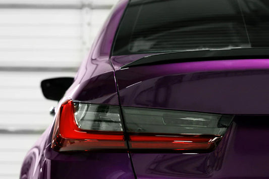 BMW 3 Series M3 Competition 2021+ (G20/G80 Pre LCI) BLACKLINE Taillight Overlay Kit-Exterior-Silicon Valley Bimmer