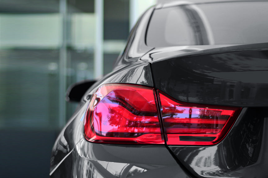 BMW 4 Series M4 2017+ (F32/F82 LCI) Blackline Taillight Overlay Kit-Exterior-Silicon Valley Bimmer