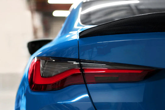 BMW 4 Series M4 Competition 2021+ (G22/G82 Pre LCI) BLACKLINE Tail Light Overlay Kit-Exterior-Silicon Valley Bimmer