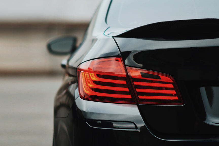 BMW 5 Series 2014-2017 (F10 LCI) Blackline Taillight Overlay Kit-Exterior-Silicon Valley Bimmer