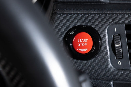 BMW E9X M3 Limited Edition Gloss Black Ignition Switch + IND Start / Stop Button-Interior-Silicon Valley Bimmer