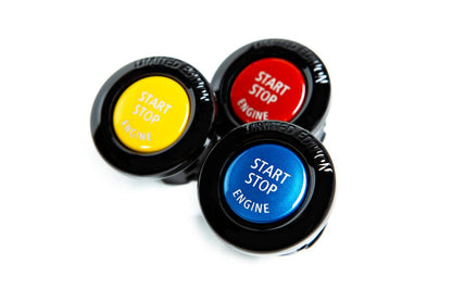 BMW E9X M3 Limited Edition Gloss Black Ignition Switch + IND Start / Stop Button-Interior-Silicon Valley Bimmer