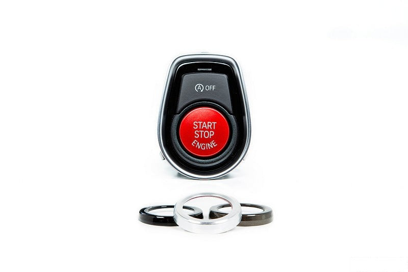 BMW F-Chassis Red Start / Stop Button and Ignition Module-Interior-Silicon Valley Bimmer