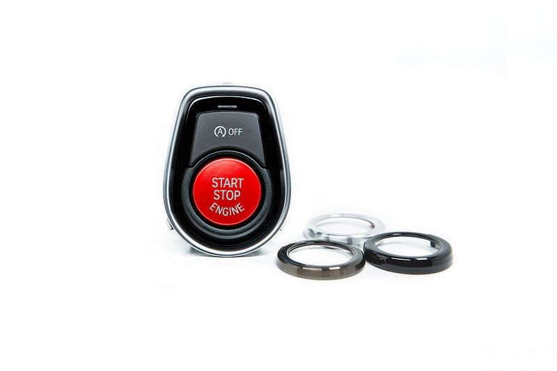 BMW F-Chassis Red Start / Stop Button and Ignition Module-Interior-Silicon Valley Bimmer