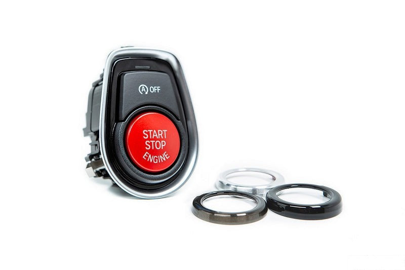 BMW F-Chassis Red Start / Stop Button and Ignition Module-Interior-Silicon Valley Bimmer