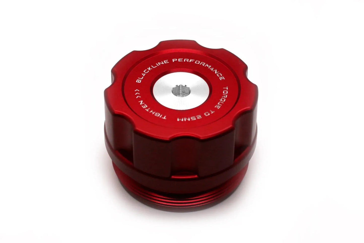 BMW F Series BLACKLINE Performance Edition RED Oil Filter Housing Cap-Exterior-Silicon Valley Bimmer