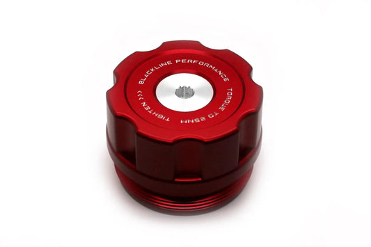 BMW F Series BLACKLINE Performance Edition RED Oil Filter Housing Cap-Exterior-Silicon Valley Bimmer