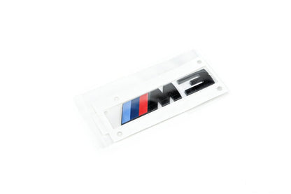 BMW F80 M3 Trunk Emblem - Gloss Black-Exterior-Silicon Valley Bimmer