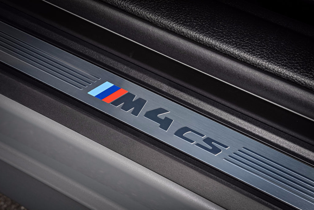 BMW F82 M4 CS Door Sill Set-Interior-Silicon Valley Bimmer