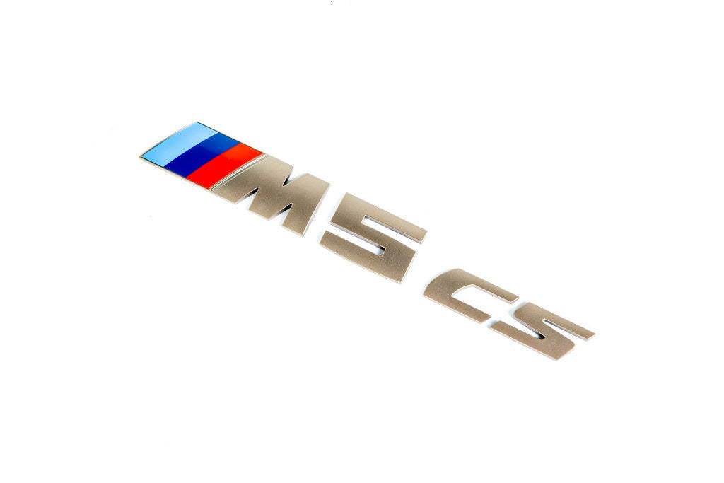 BMW F90 M5 CS Trunk Emblem-Exterior-Silicon Valley Bimmer