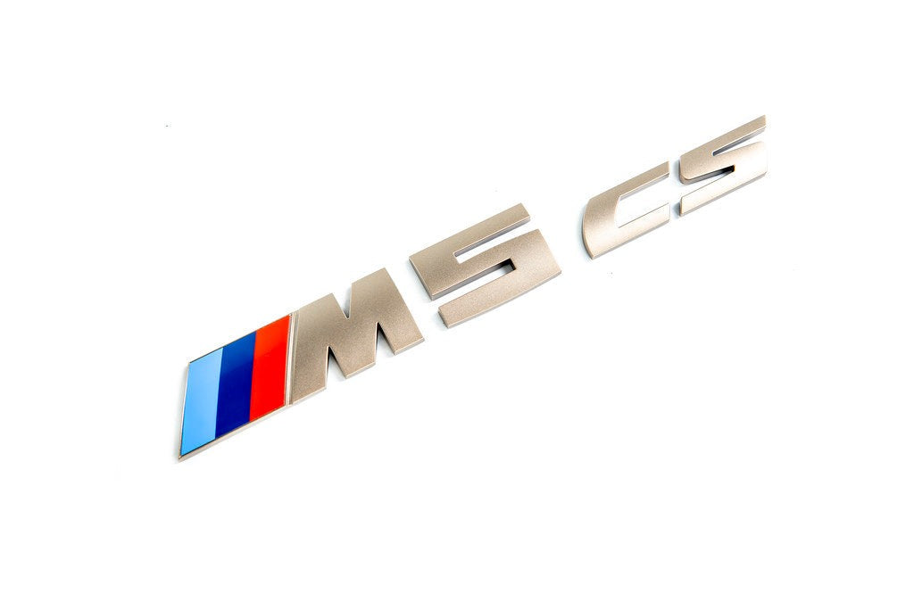 BMW F90 M5 CS Trunk Emblem-Exterior-Silicon Valley Bimmer