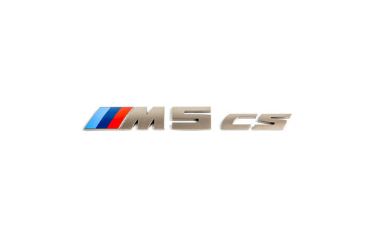 BMW F90 M5 CS Trunk Emblem-Exterior-Silicon Valley Bimmer