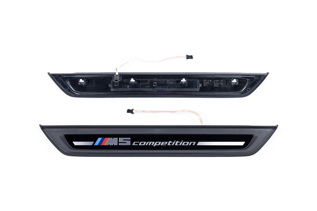 BMW F90 M5 Competition Door Sill Set-Interior-Silicon Valley Bimmer