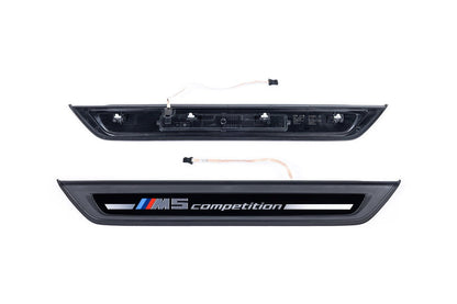 BMW F90 M5 Competition Door Sill Set-Interior-Silicon Valley Bimmer