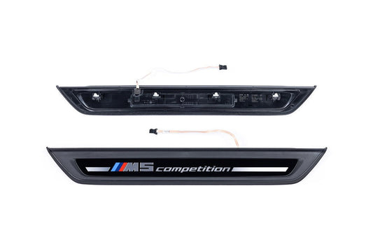 BMW F90 M5 Competition Door Sill Set-Interior-Silicon Valley Bimmer