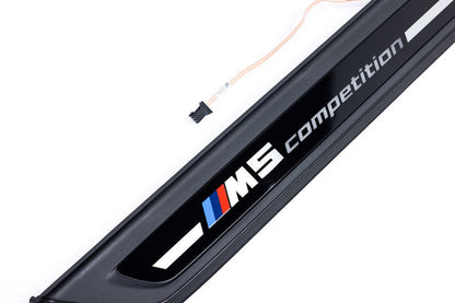 BMW F90 M5 Competition Door Sill Set-Interior-Silicon Valley Bimmer