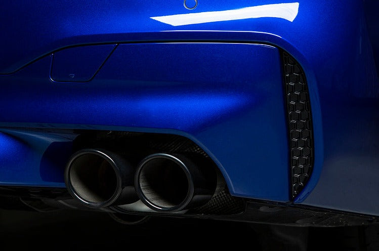 BMW F90 M5 Exhaust Tip Set - Black Chrome-Exhaust-Silicon Valley Bimmer