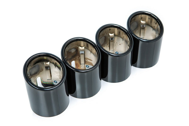 BMW F90 M5 Exhaust Tip Set - Black Chrome-Exhaust-Silicon Valley Bimmer