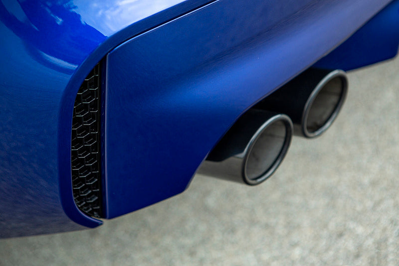 BMW F90 M5 Exhaust Tip Set - Black Chrome-Exhaust-Silicon Valley Bimmer