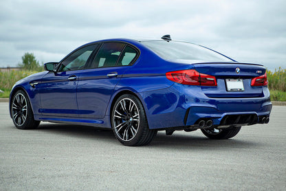 BMW F90 M5 Exhaust Tip Set - Black Chrome-Exhaust-Silicon Valley Bimmer